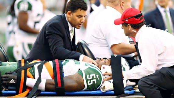 Lorenzo Mauldin, New York Jets linebacker, sustained a concussion during the first week of the NFL season and began an ongoing discussion about the treatment of concussions.