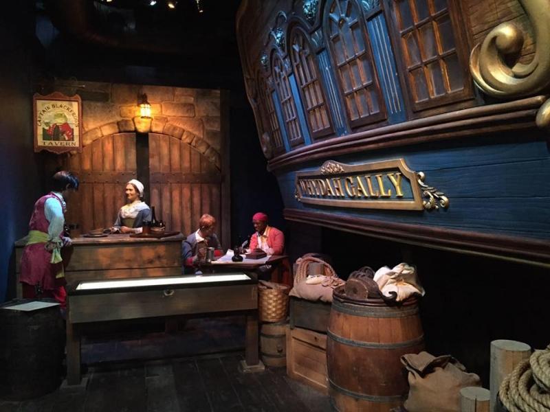 A snapshot of the Whydah Pirate Museum.