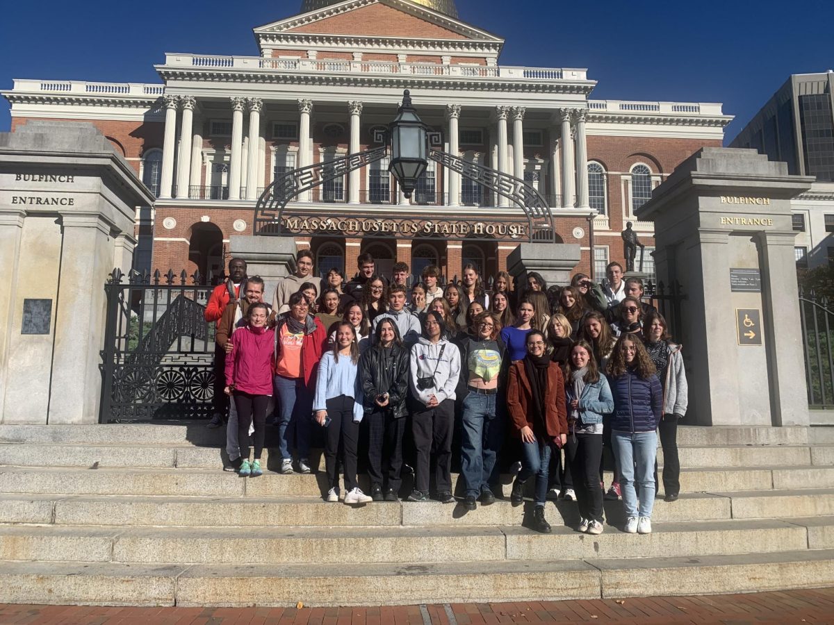 Visiting+Boston%2C+including+the+Massachusetts+State+House%2C+was+a+highlight+for+the+French+students+who+visited+in+mid+October.